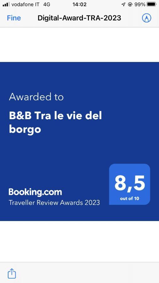 B&B Tra Le Vie Del Borgo Vieste Buitenkant foto